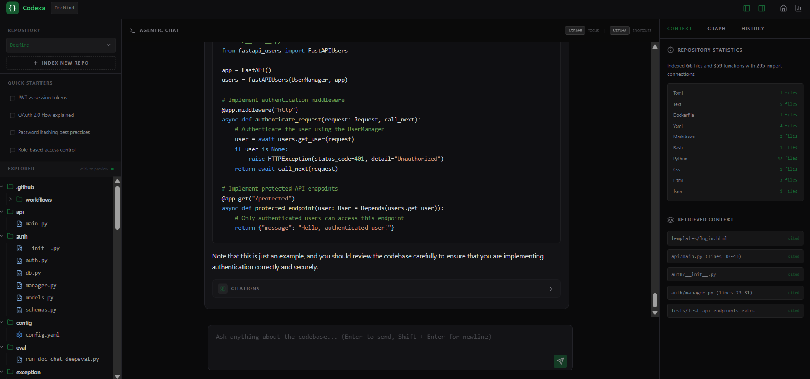 Codexa screenshot 3