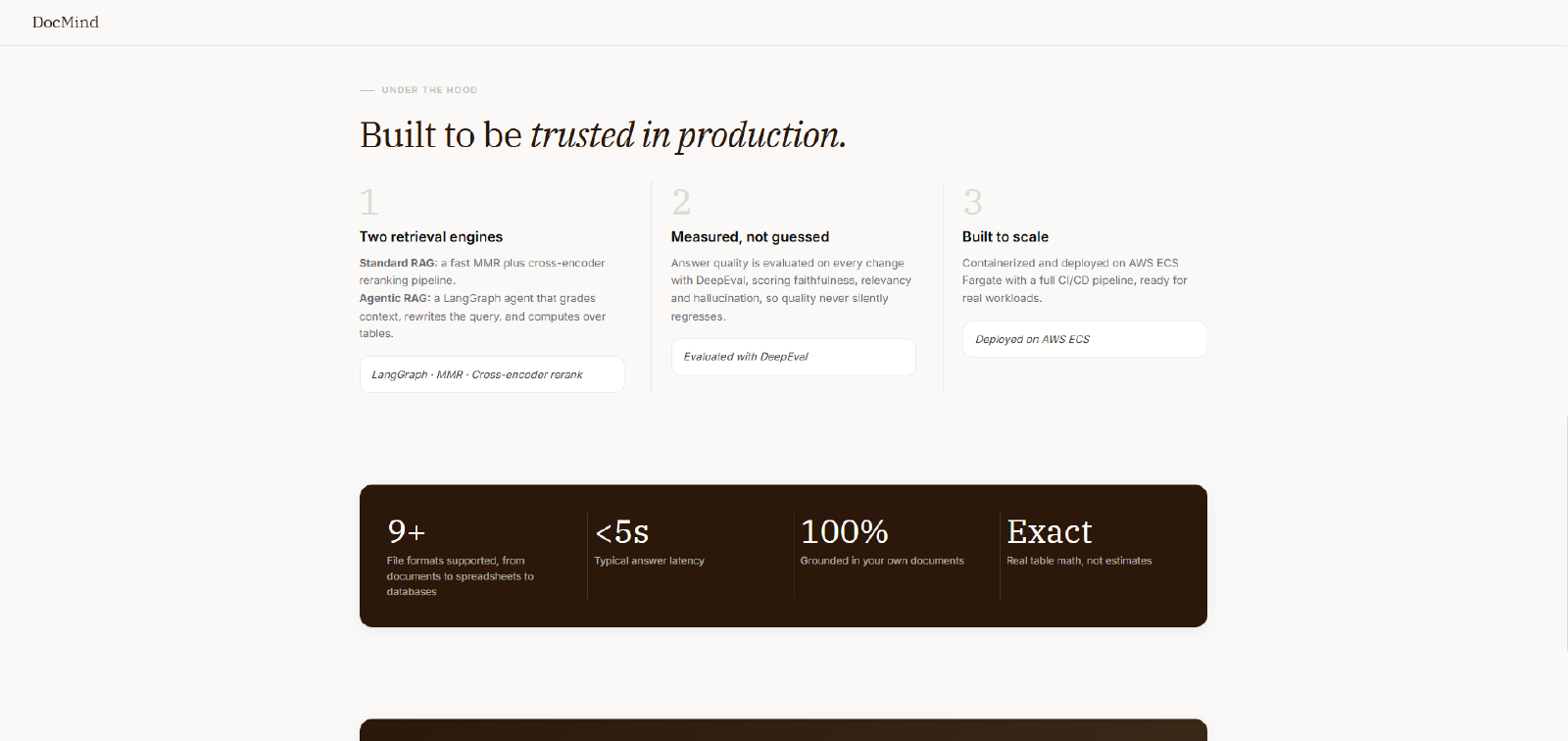 DocMind screenshot 3