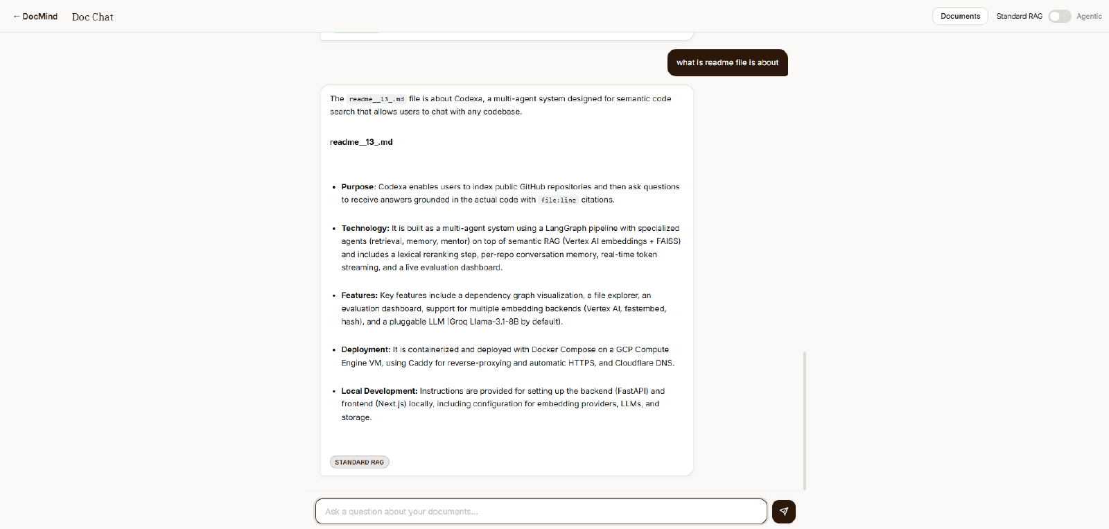 DocMind screenshot 6