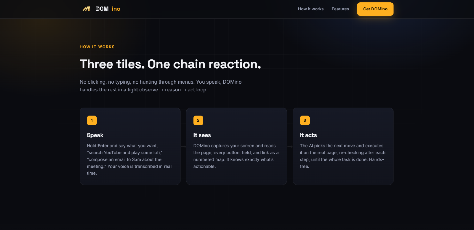 DOMino screenshot 3