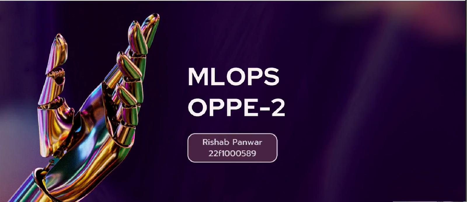 End-to-End MLOps pipeline screenshot 1