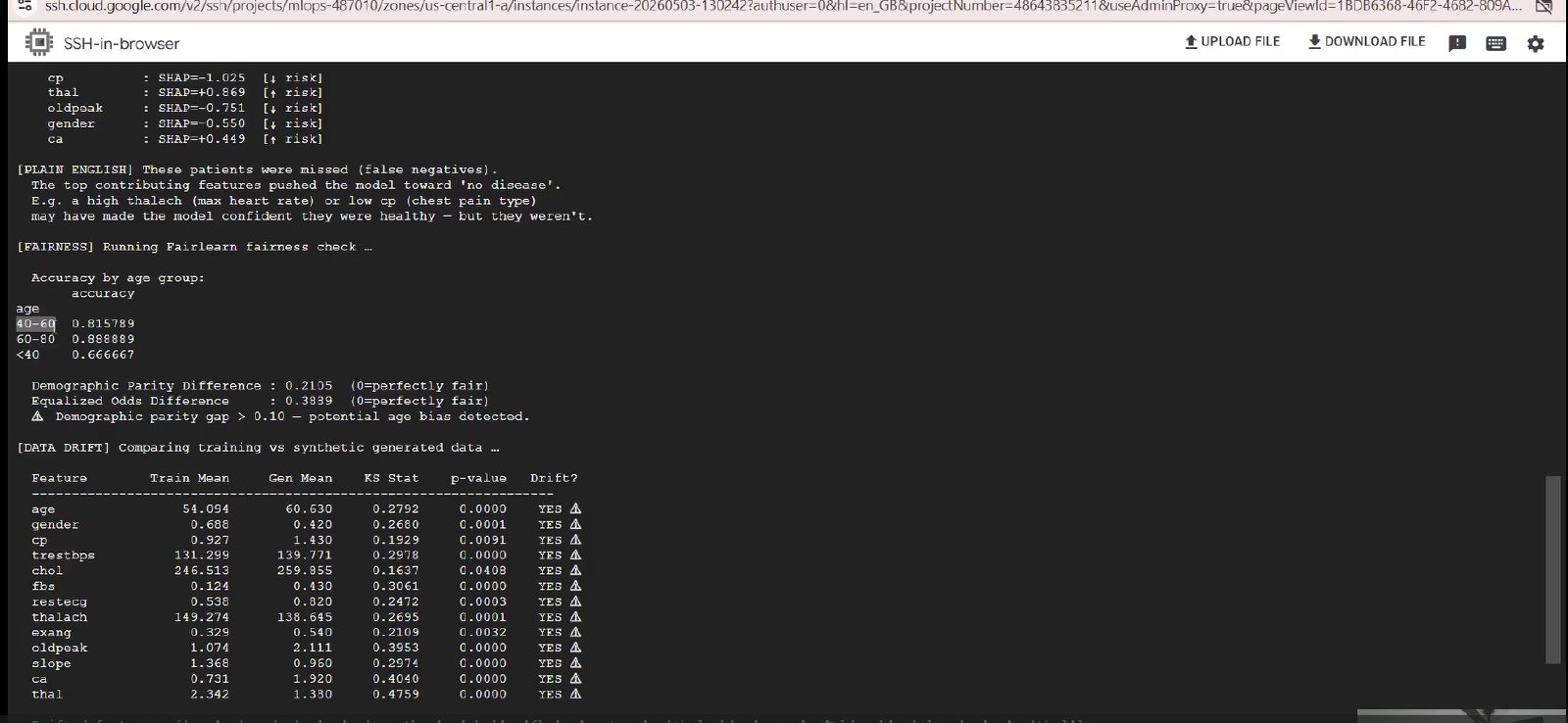 End-to-End MLOps pipeline screenshot 5