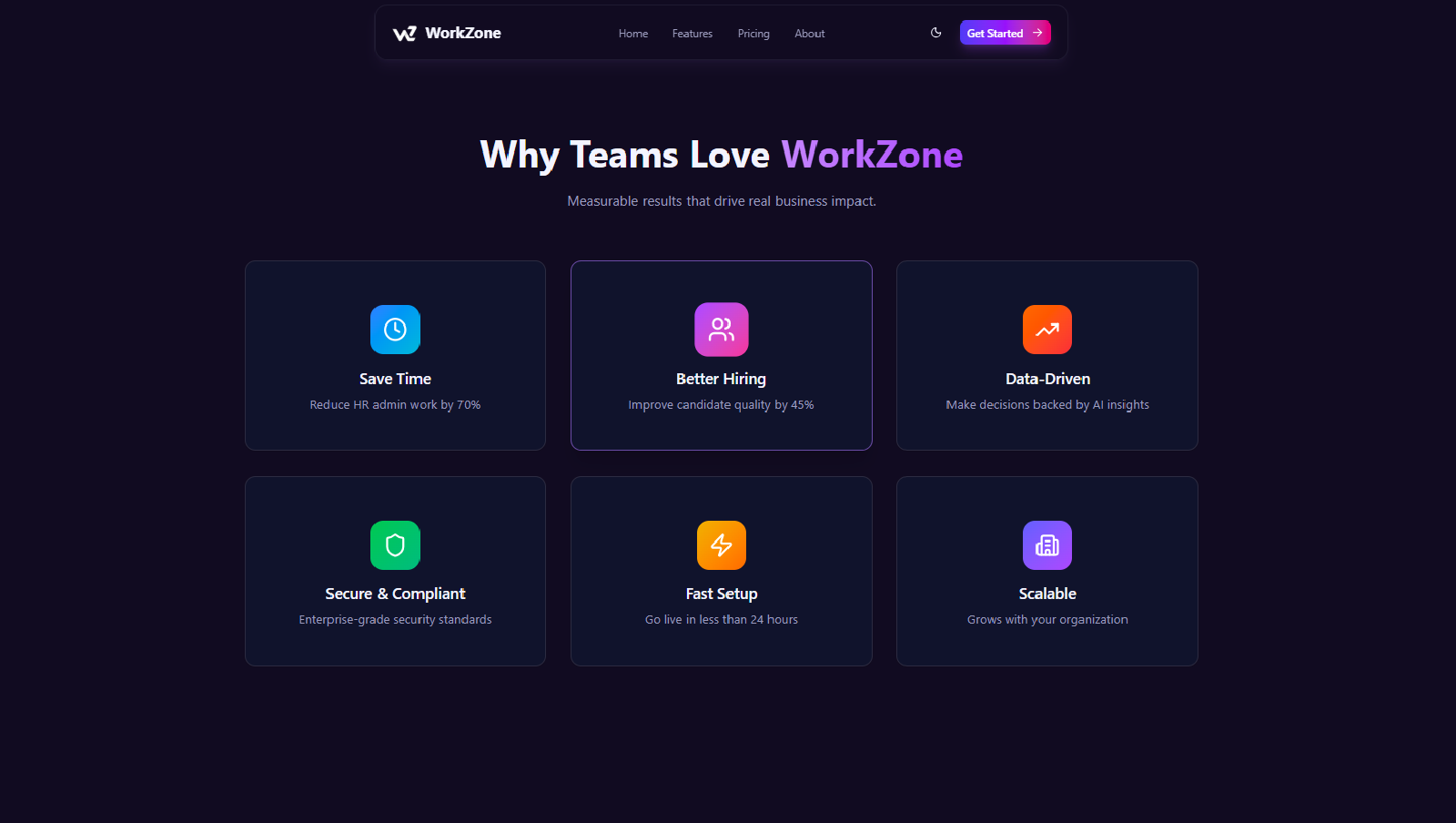 WorkZone screenshot 4